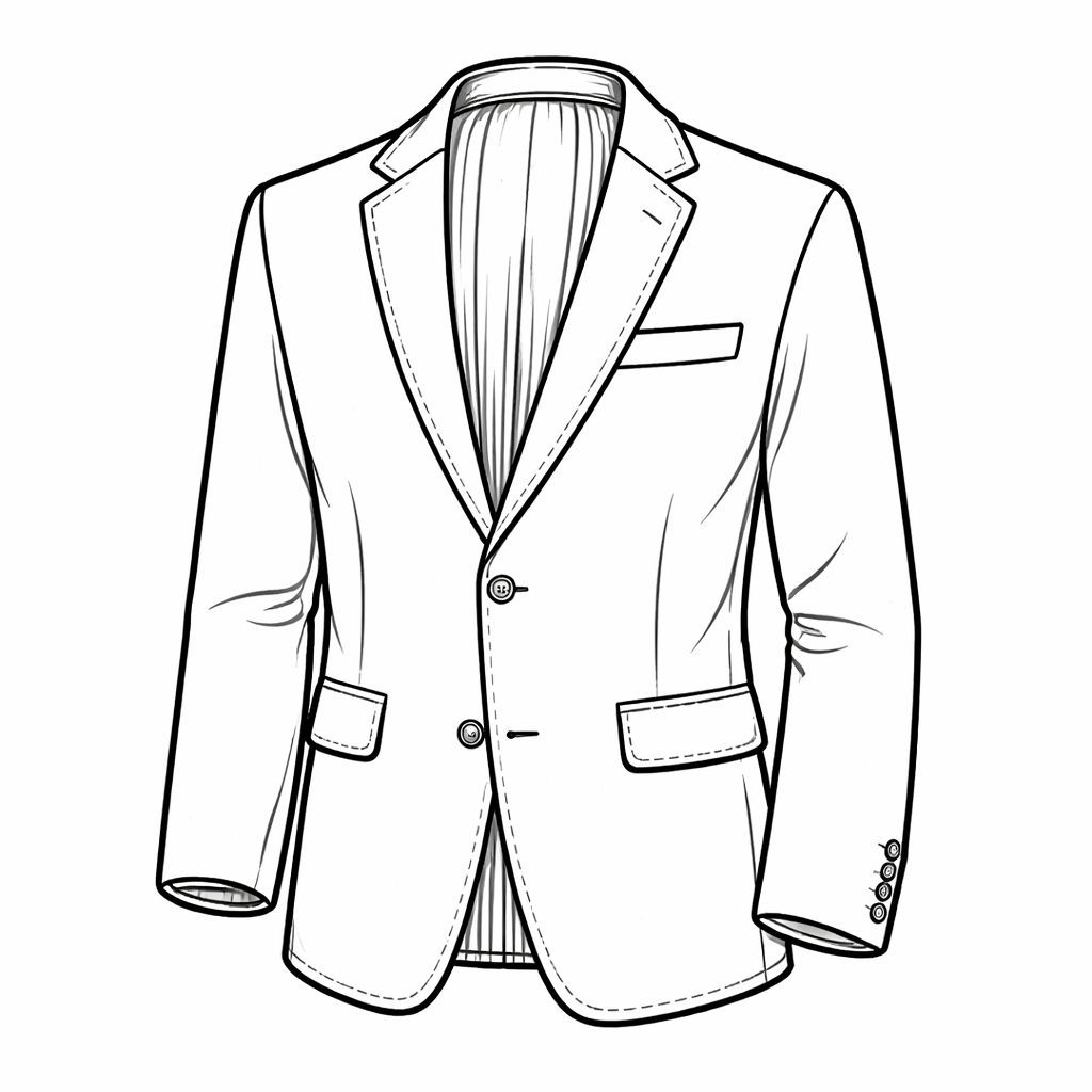 Icon zeigt ein Sakko