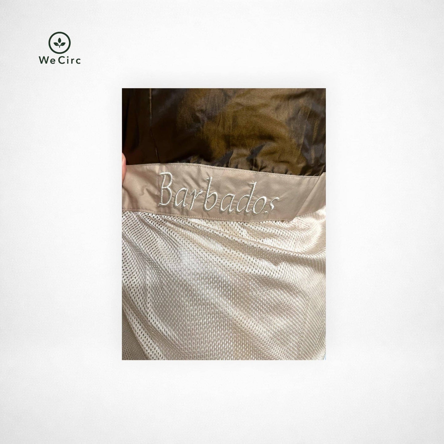 Barbados Jacke Beige XS - Detailbild