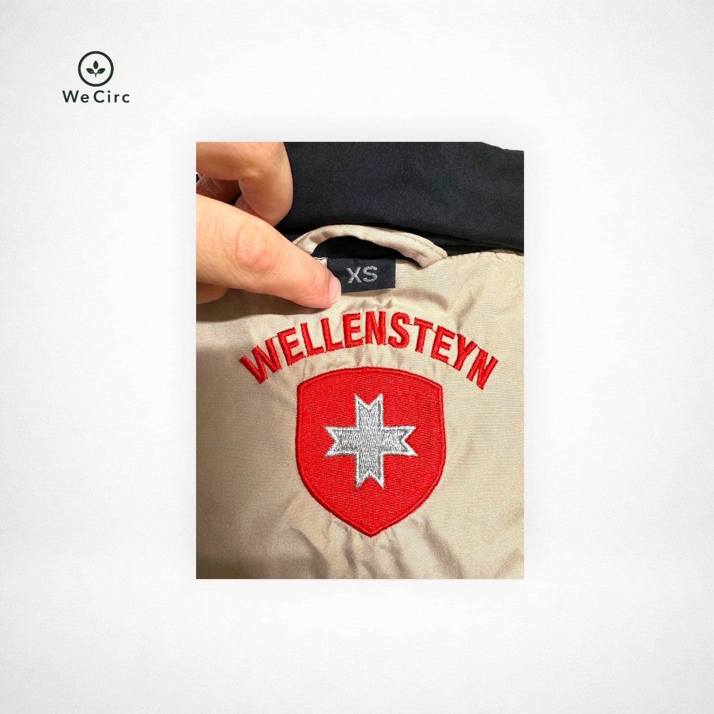 Barbados Jacke Beige XS - Detailbild