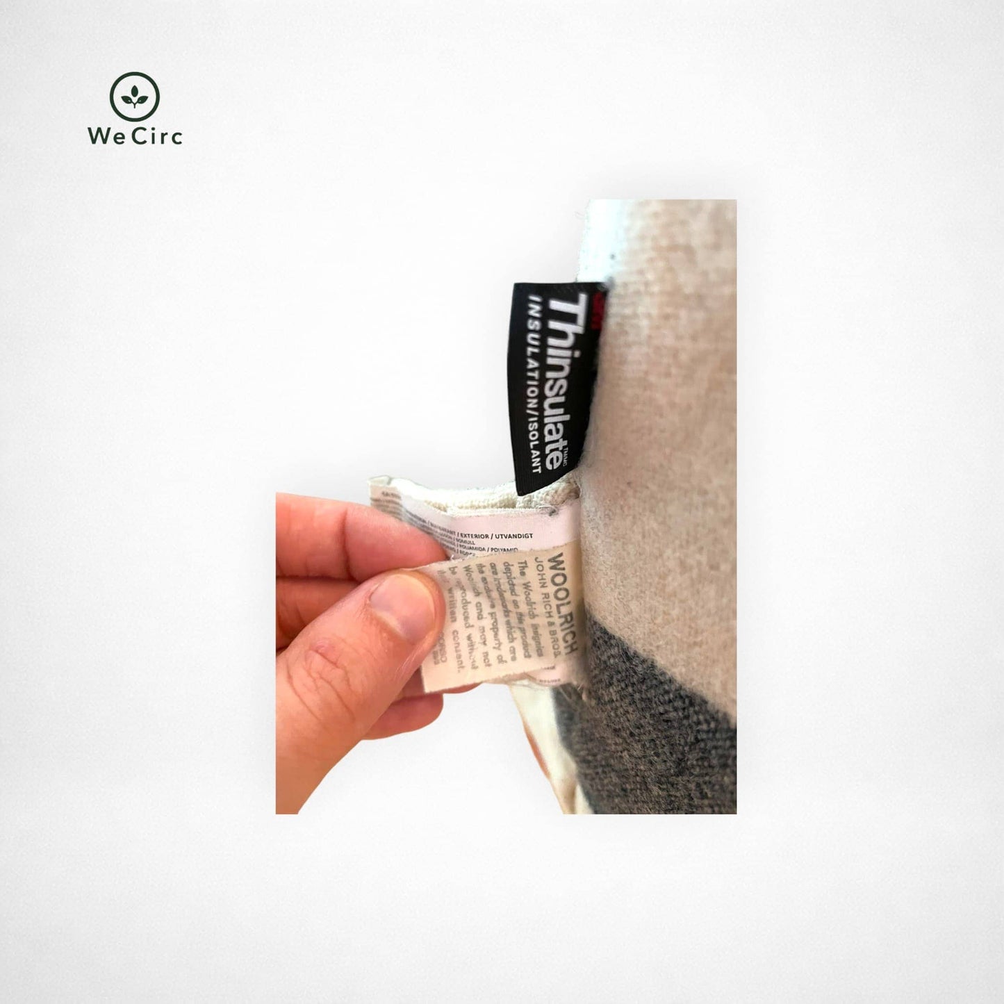 Parka Rot L - Detailbild