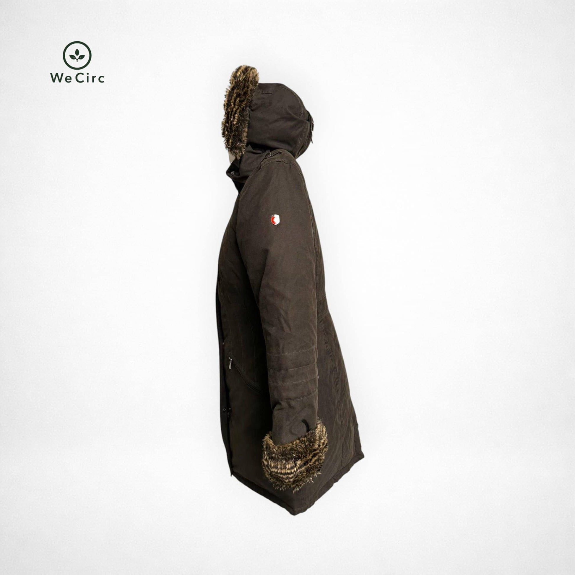 Darling Parka Braun M - Detailbild