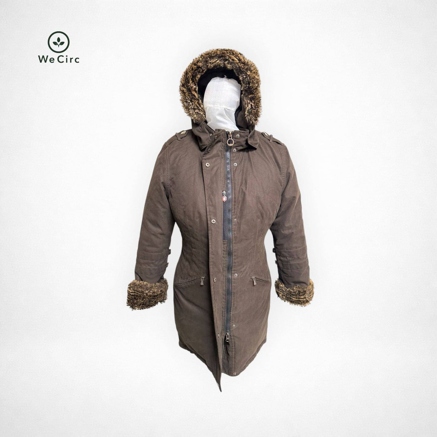 Darling Parka Braun M - Detailbild