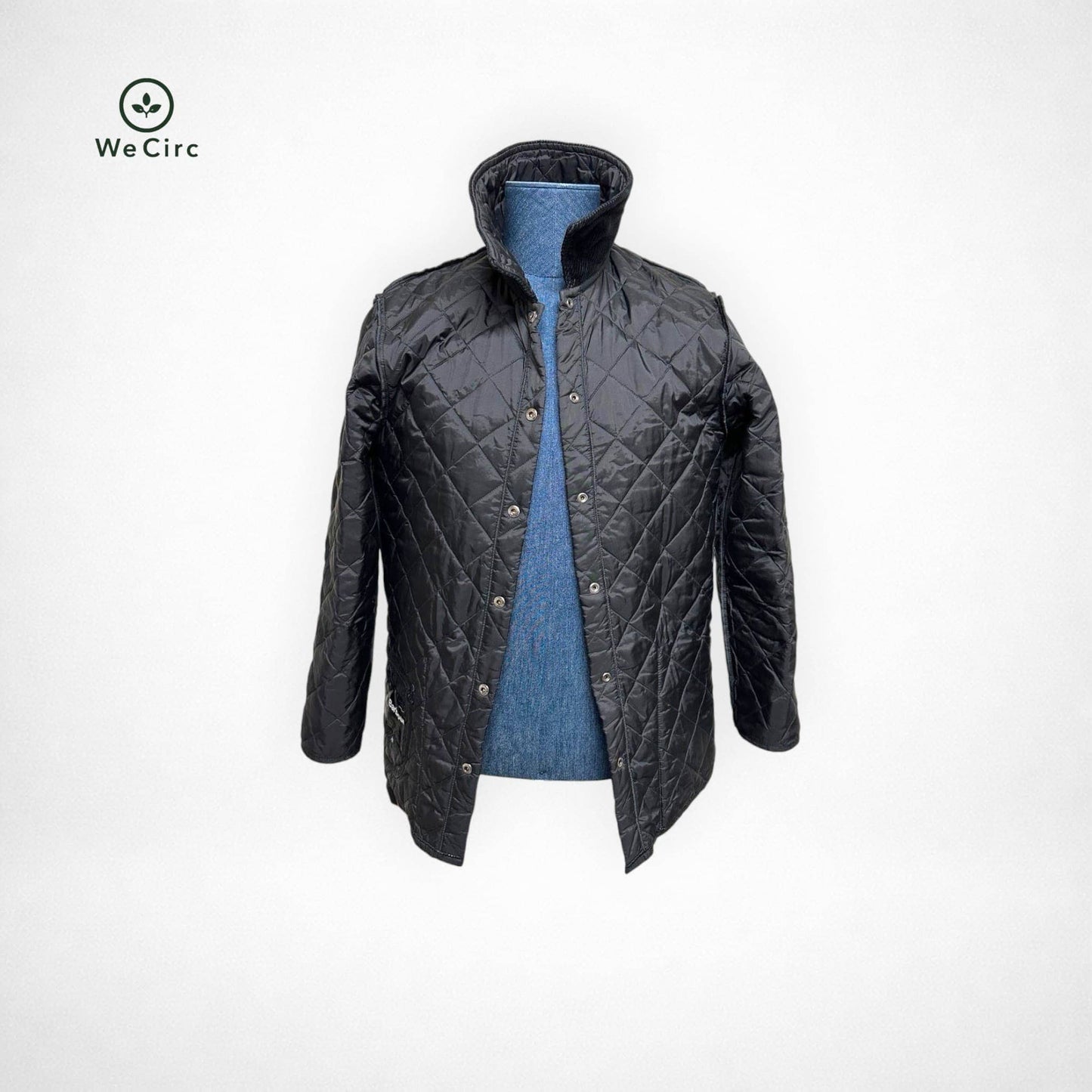 Liddesdale Steppjacke Schwarz XS - Detailbild