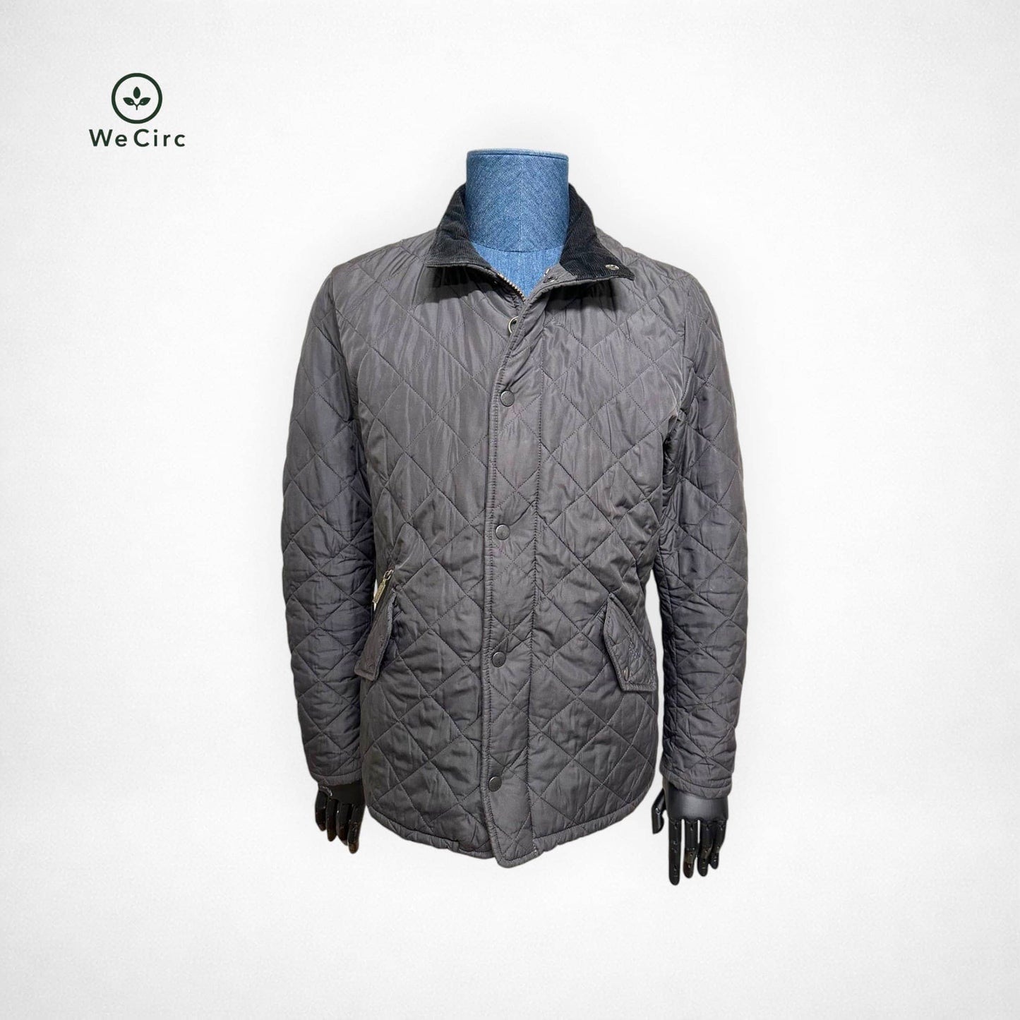 Steppjacke Schwarz S - Hauptansicht