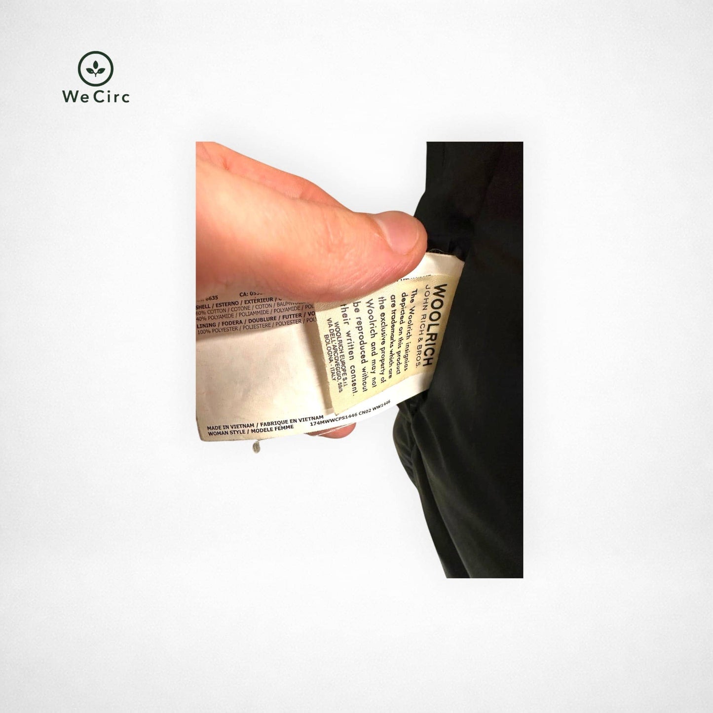 Arctic Parka Blau S - Detailbild