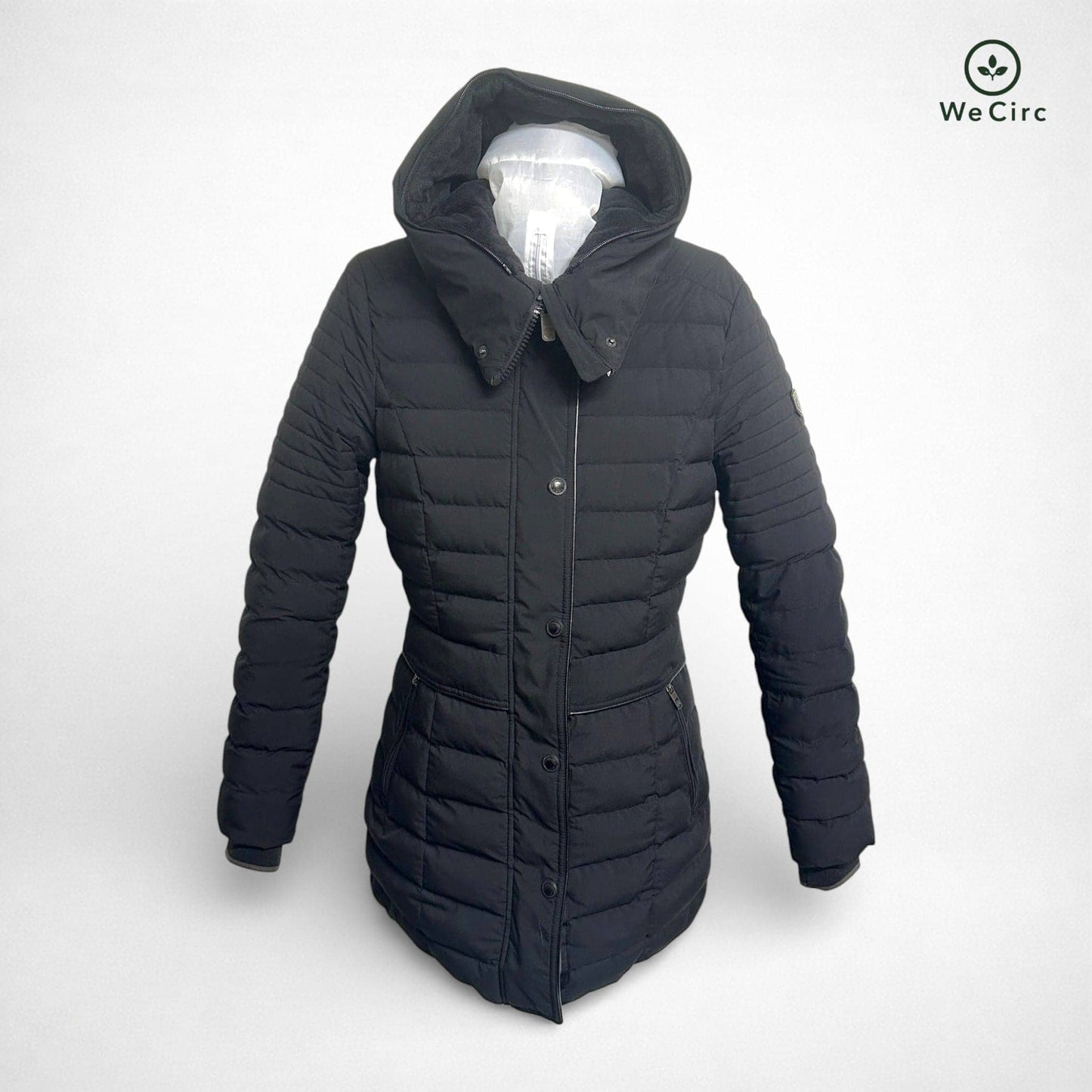 Scandinavia Mantel Schwarz S - Detailbild