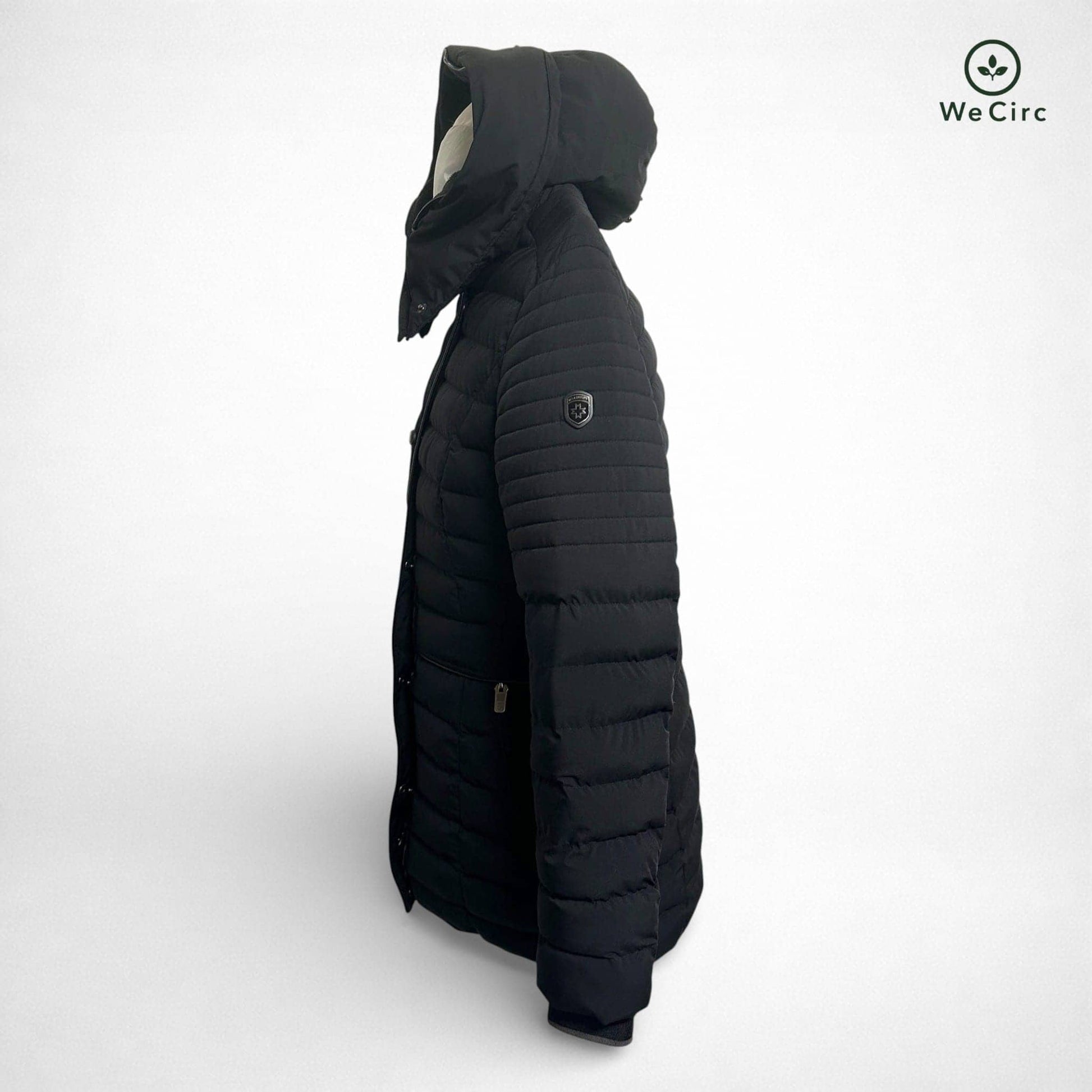 Scandinavia Mantel Schwarz S - Detailbild