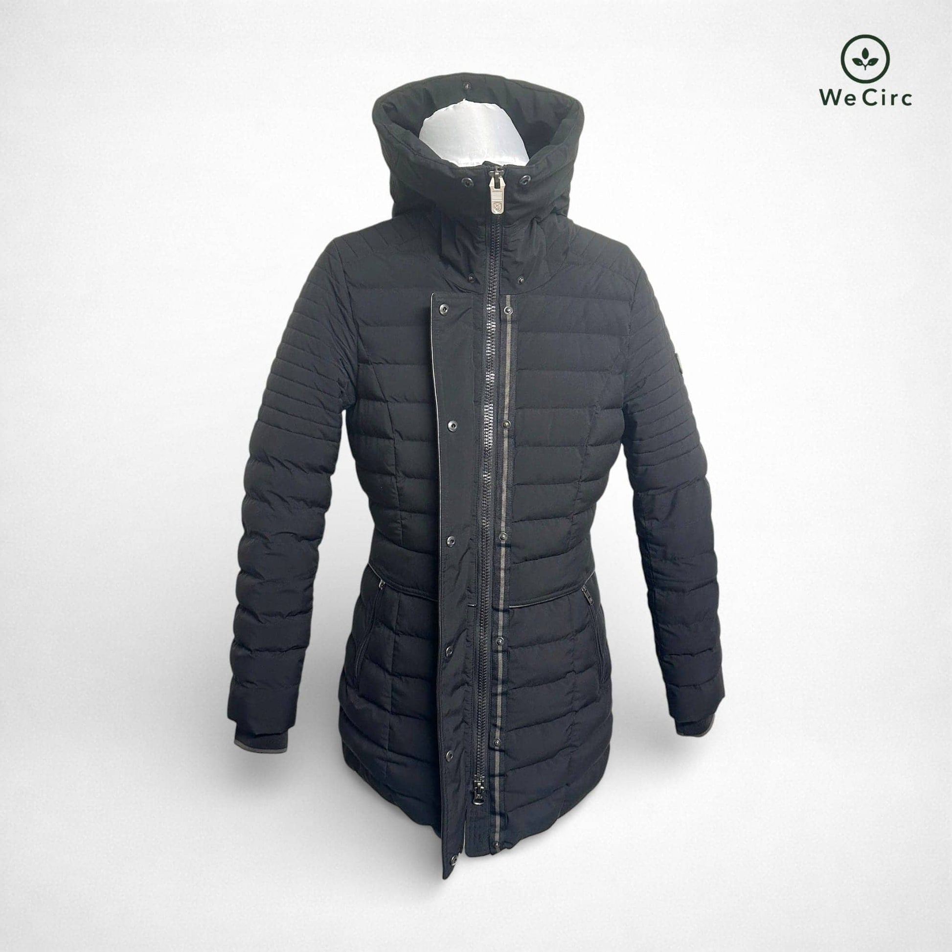 Scandinavia Mantel Schwarz S - Detailbild