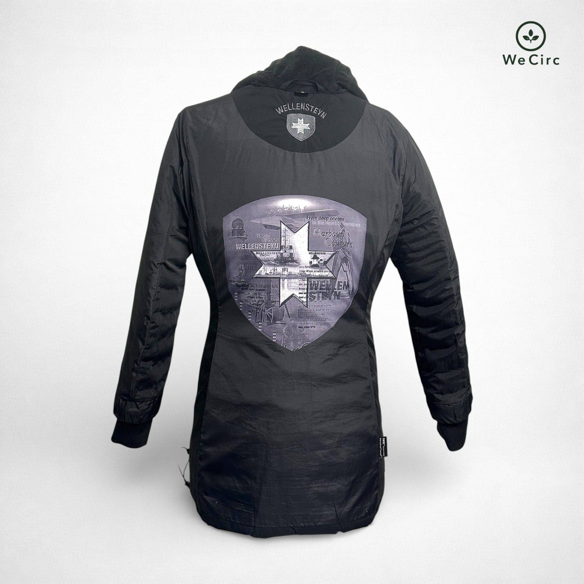 Scandinavia Mantel Schwarz S - Detailbild