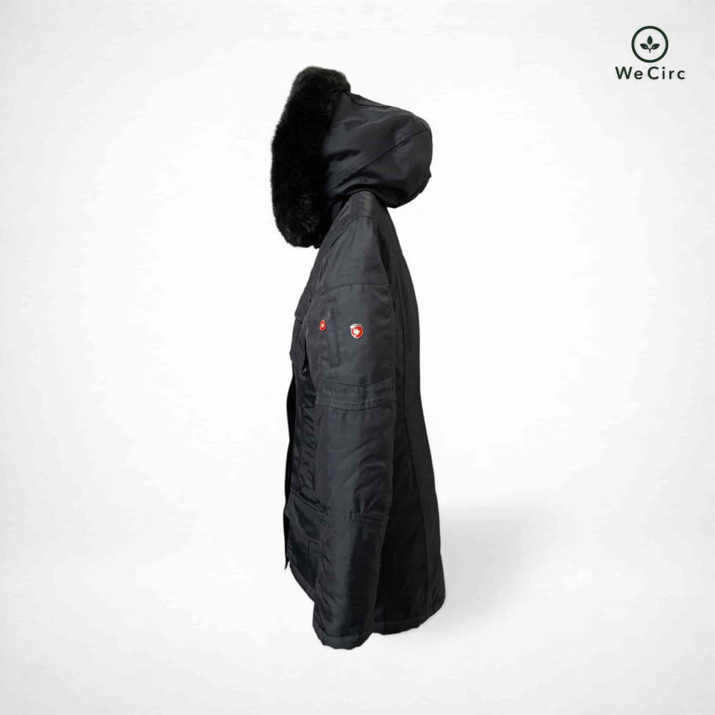 Schneezauber Parka Blau XS - Detailansicht