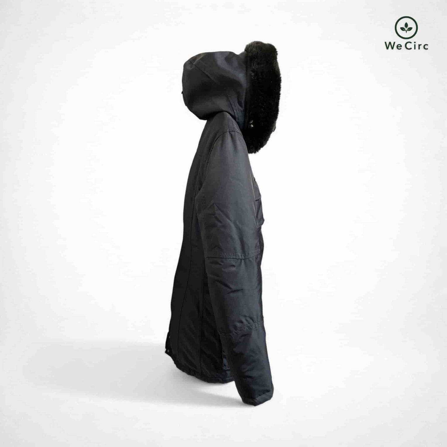 Schneezauber Parka Blau XS - Detailansicht