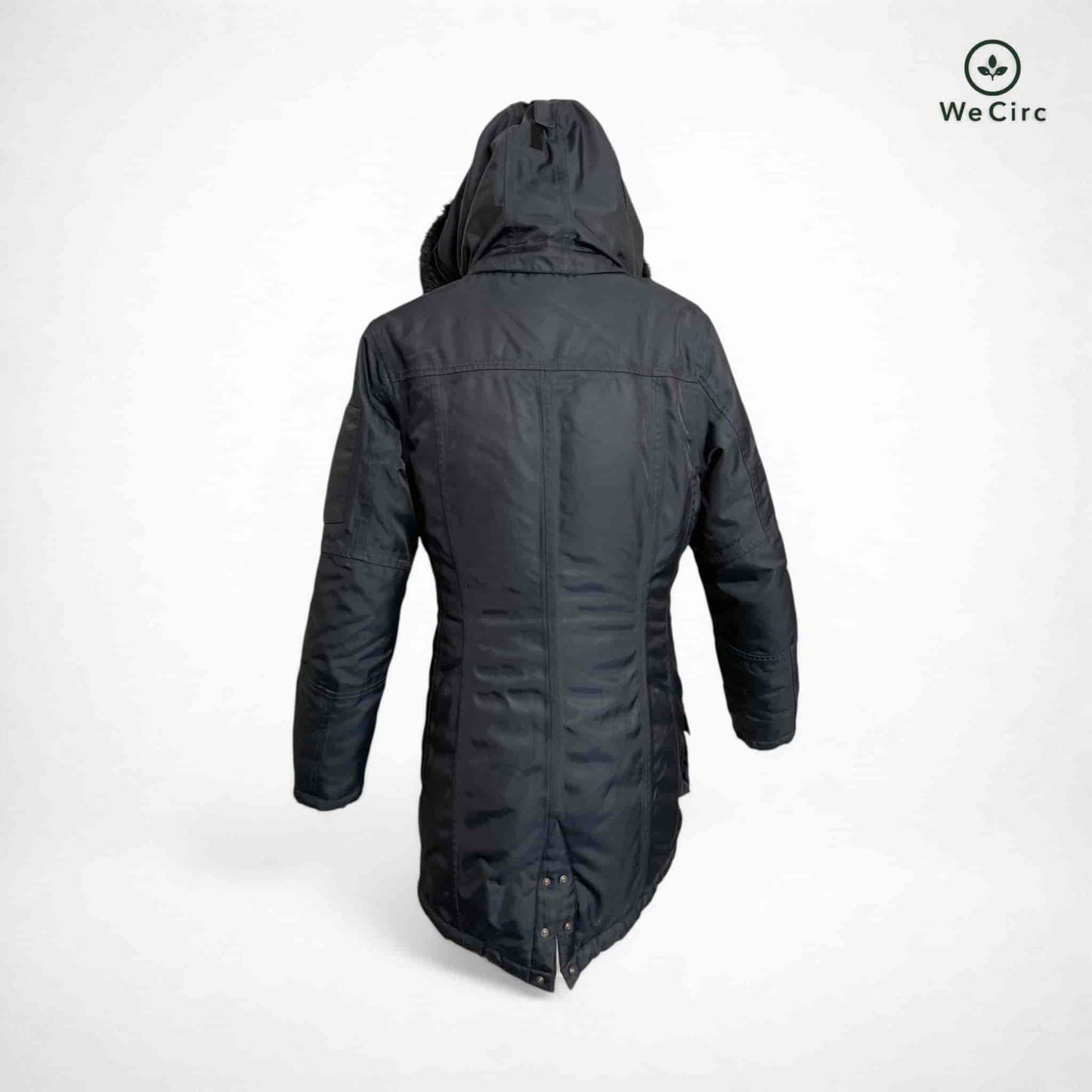 Schneezauber Parka Blau XS - Detailansicht