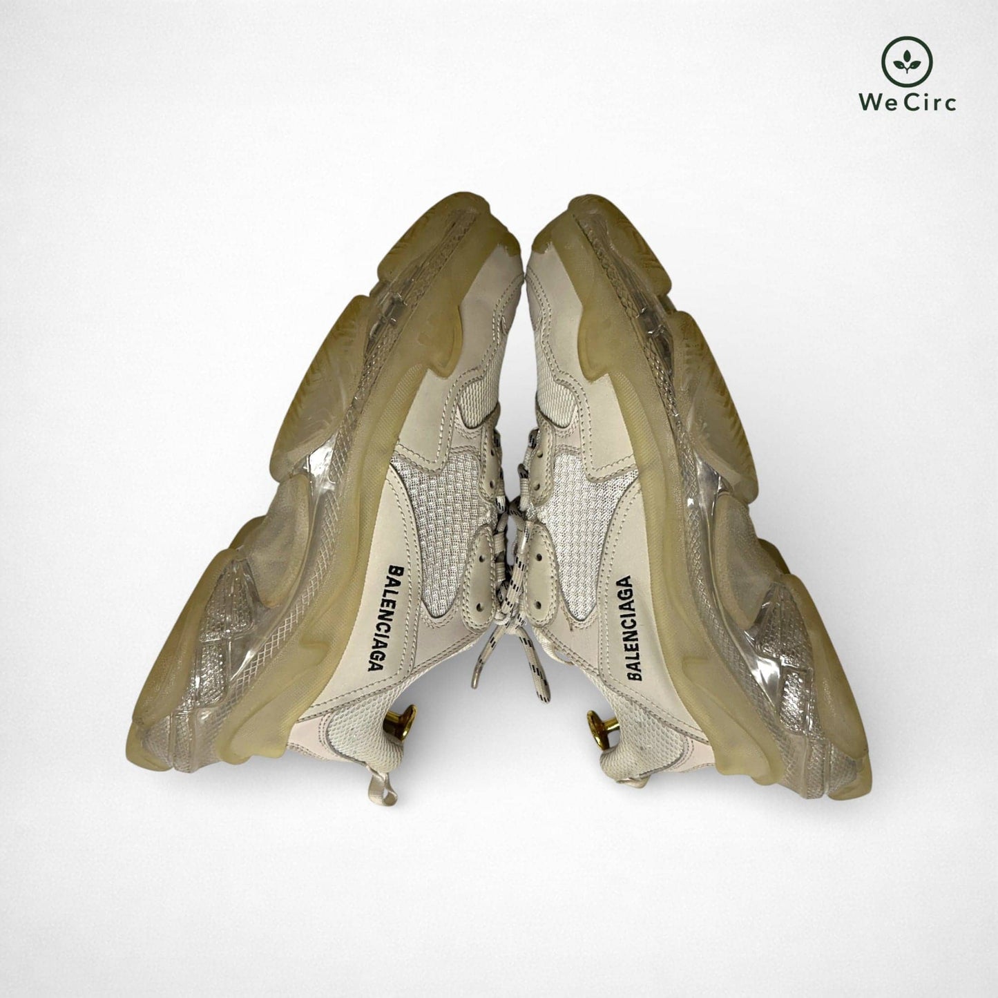 Triple S Sneaker Weiß 40 - Detailbild