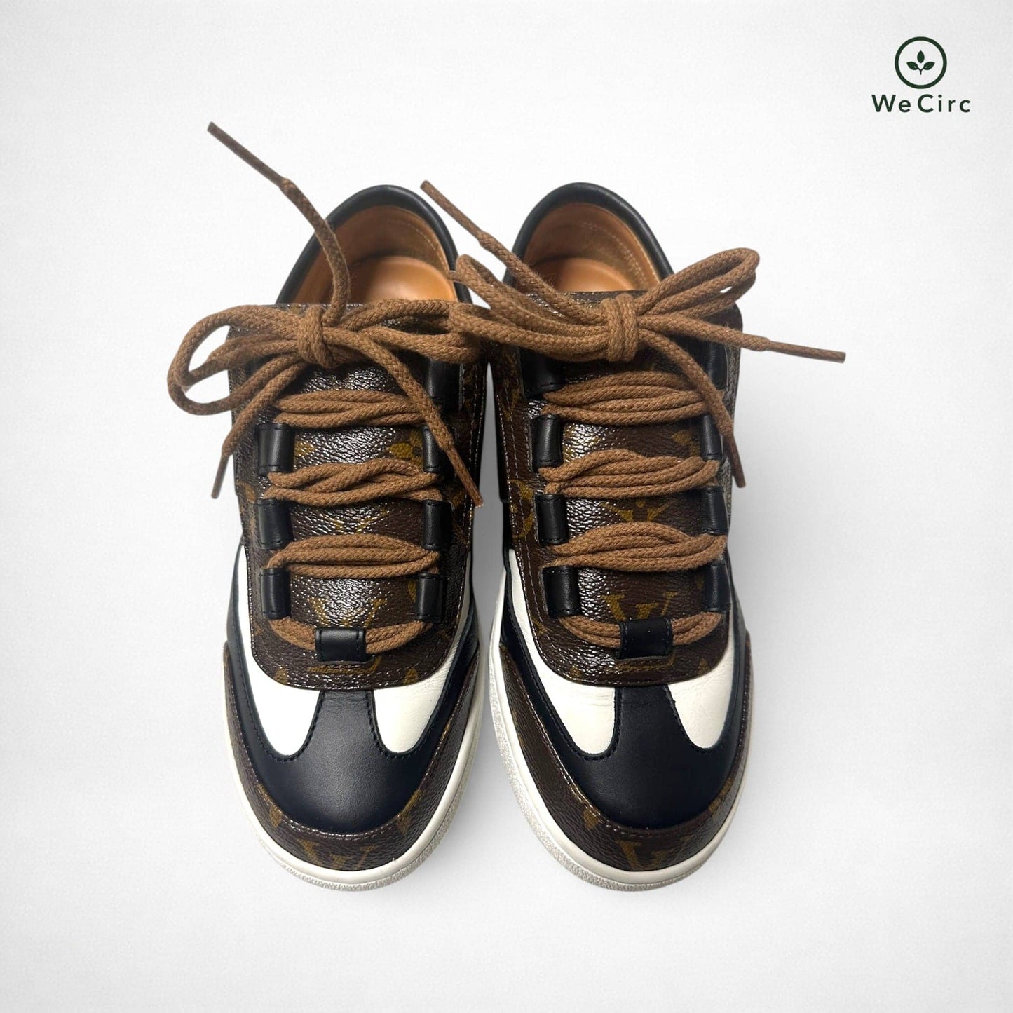 Low Top Lous Sneaker Braun 37 - Detailbild