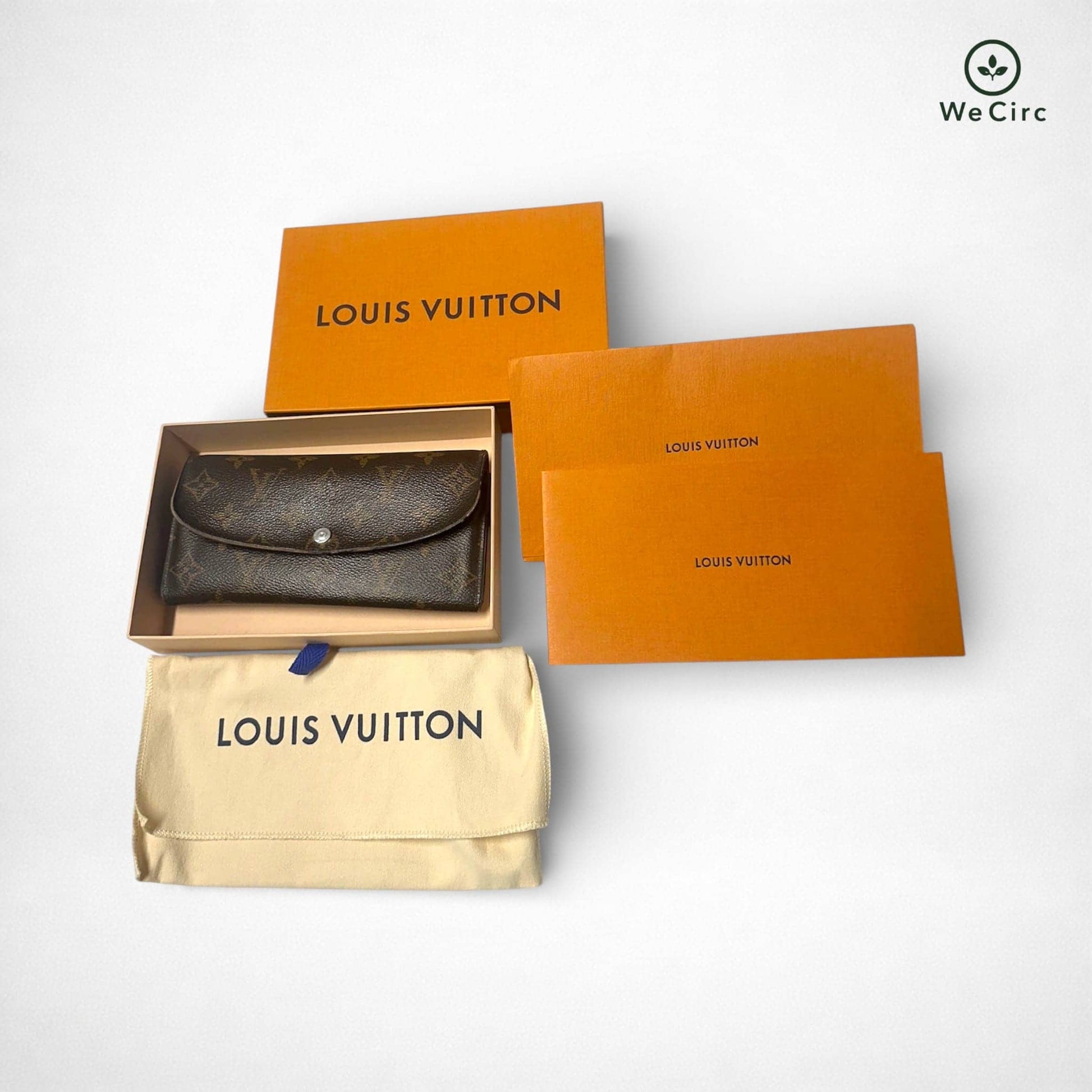 Emilie Geldbörse Braun - Hauptansicht