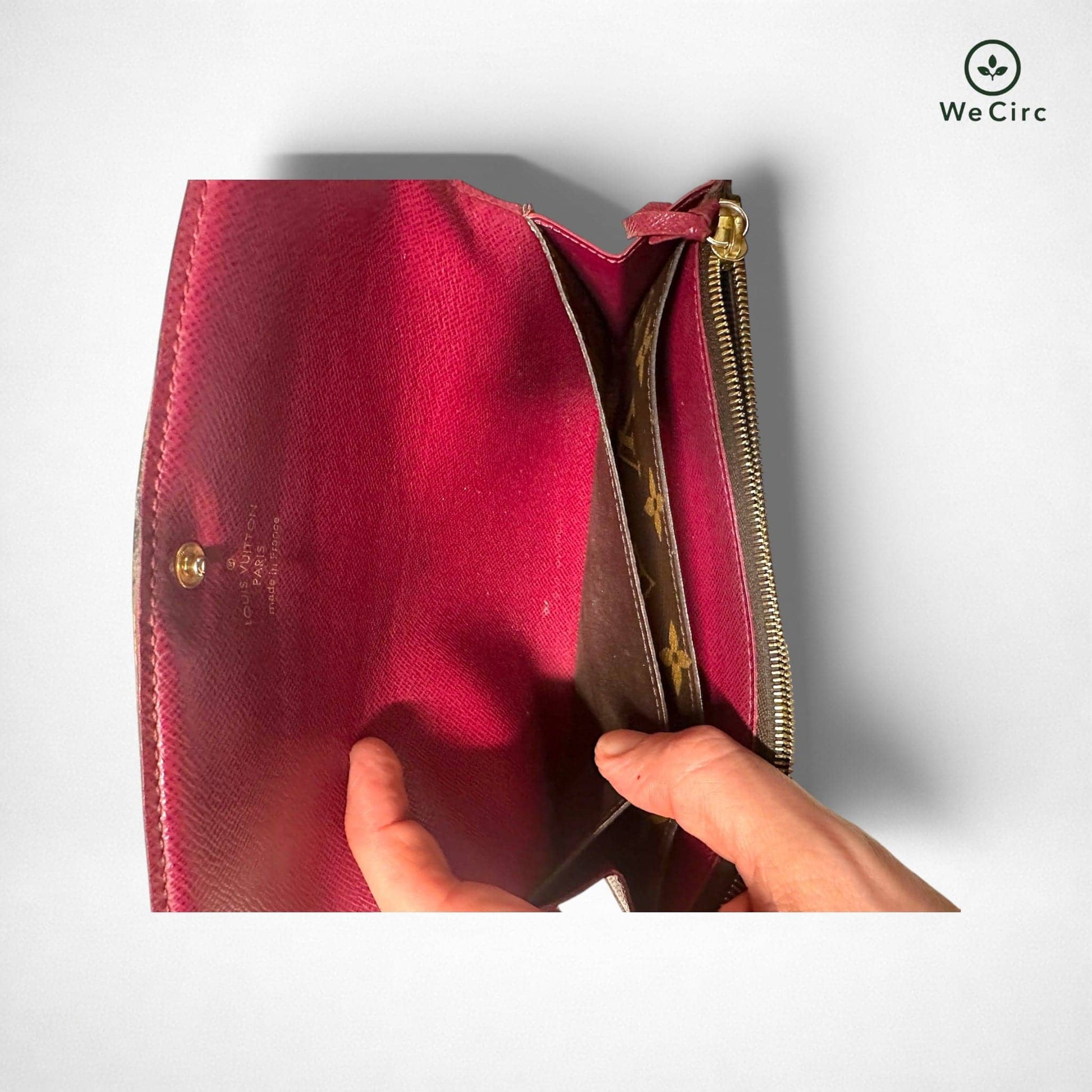 Emilie Geldbörse Braun - Detailbild