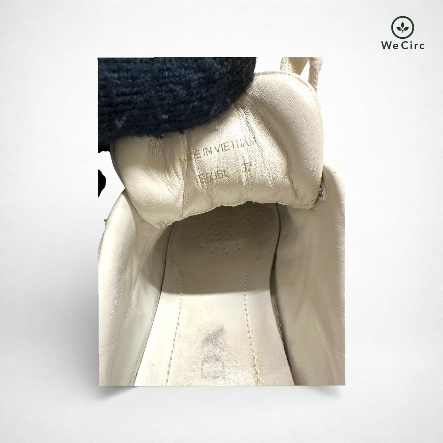 Plateau Sneaker Weiß 37 - Detailbild