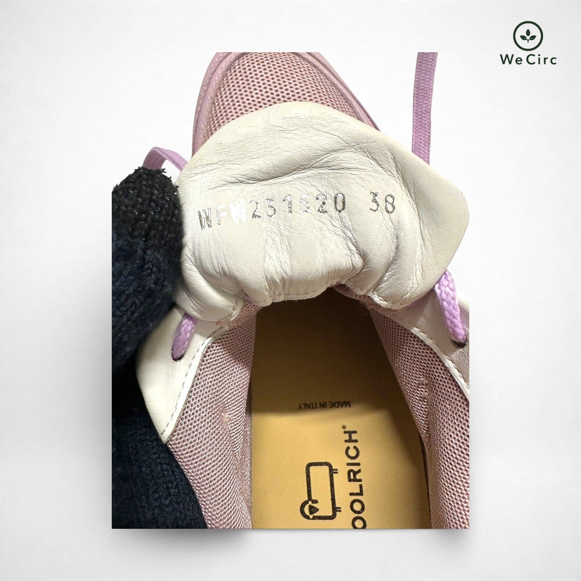 Blubber-Tex Sneaker Rosa 38 - Detailbild