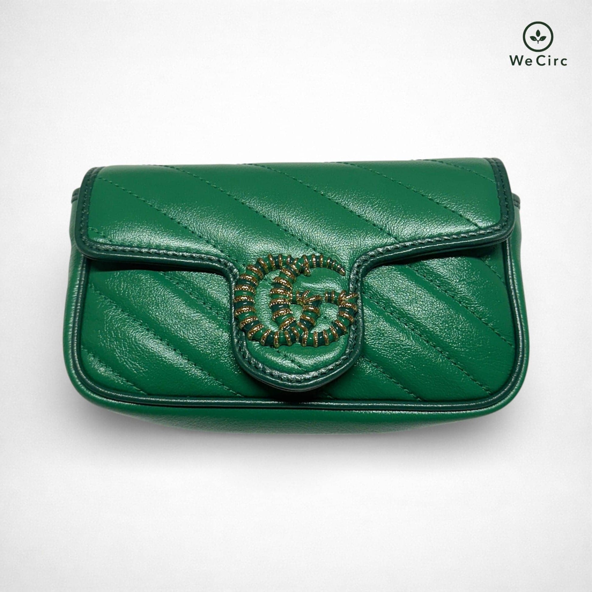 Marmont Mini Schultertasche Grün - Detailbild