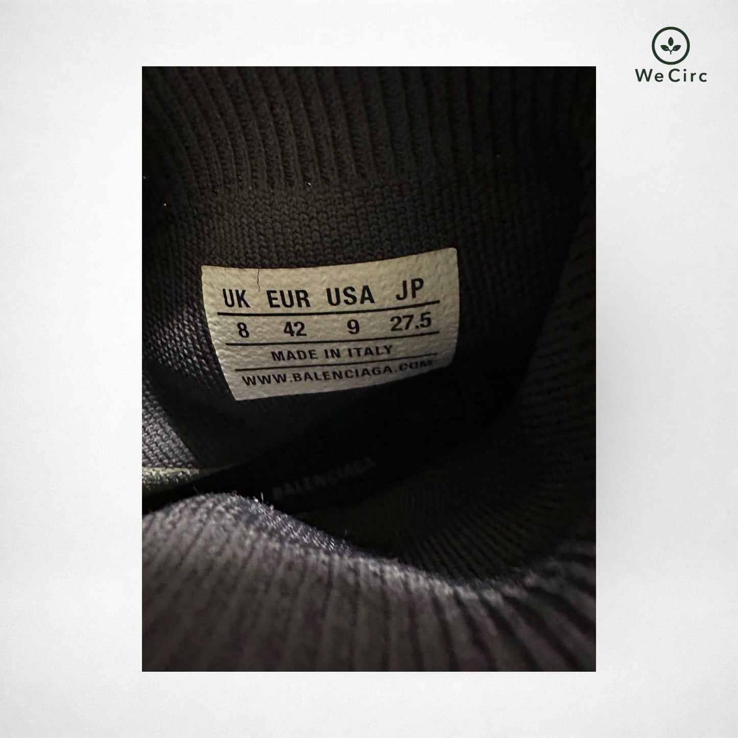 Speed Trainer Sneaker Grau 42 - Detailbild