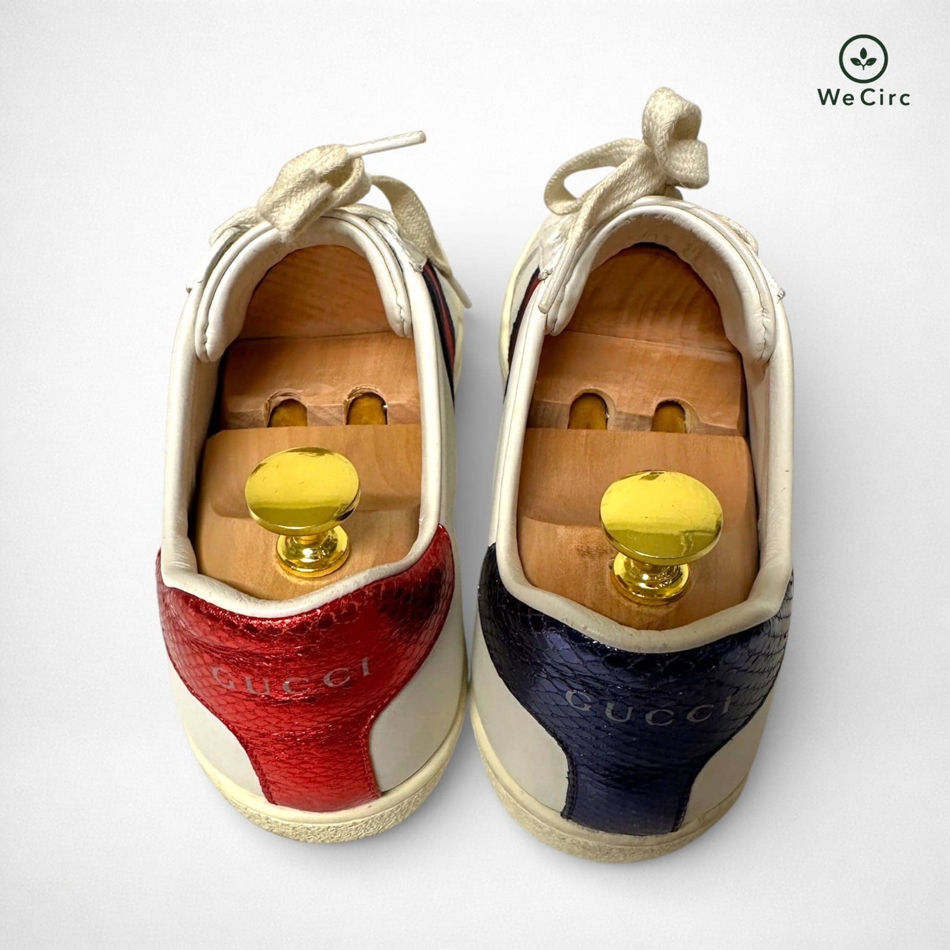 Ace Crystal Snake Sneaker Weiß 38 - Detailbild