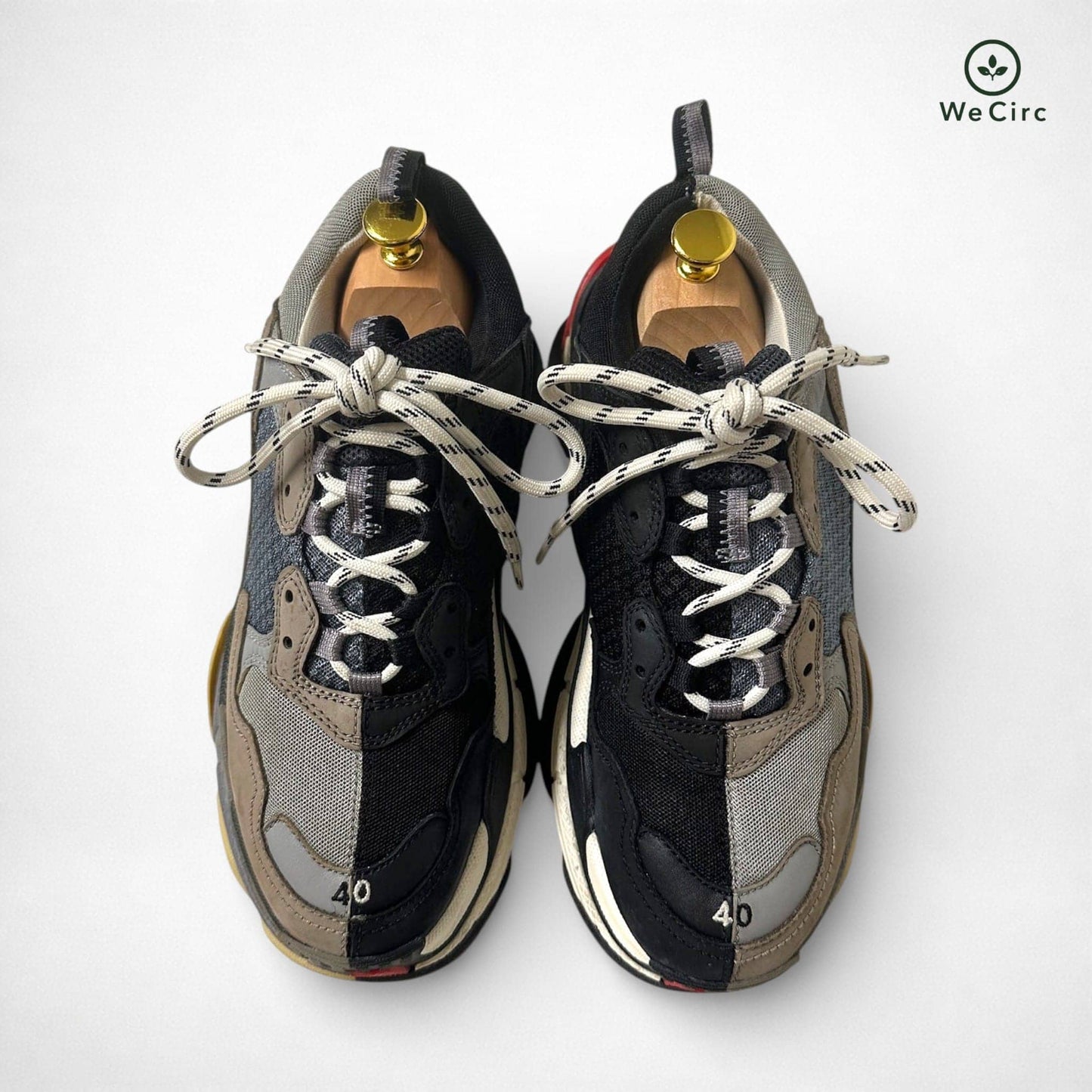 Triple S Split Sneaker Mehrfarbig 40 - Detailbild