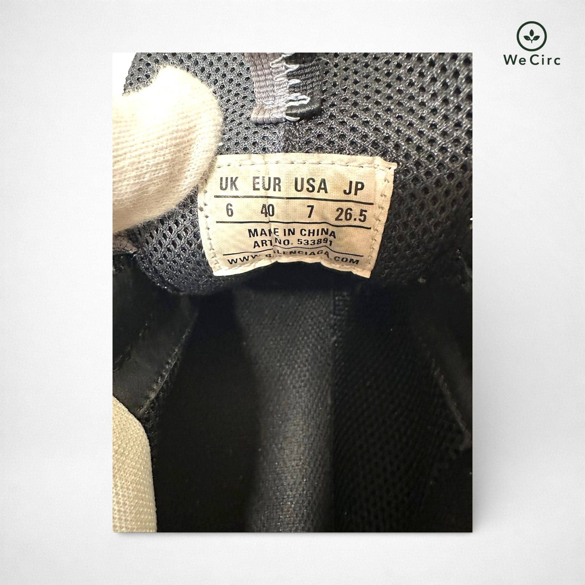 Triple S Split Sneaker Mehrfarbig 40 - Detailbild