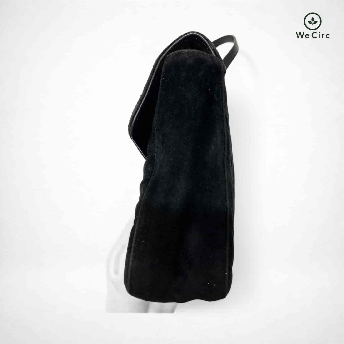 Marmont Schultertasche Samt Schwarz - Detailansicht