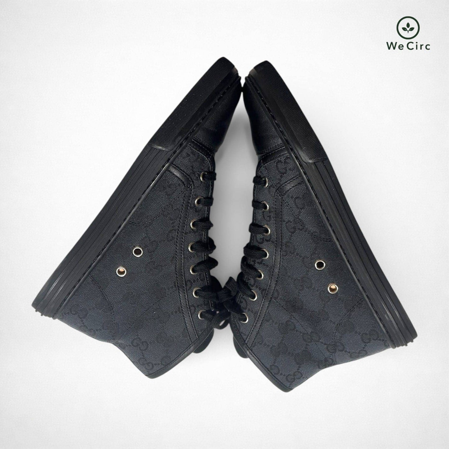 GG High Top Canvas Sneaker Schwarz 37.5 - Detailbild