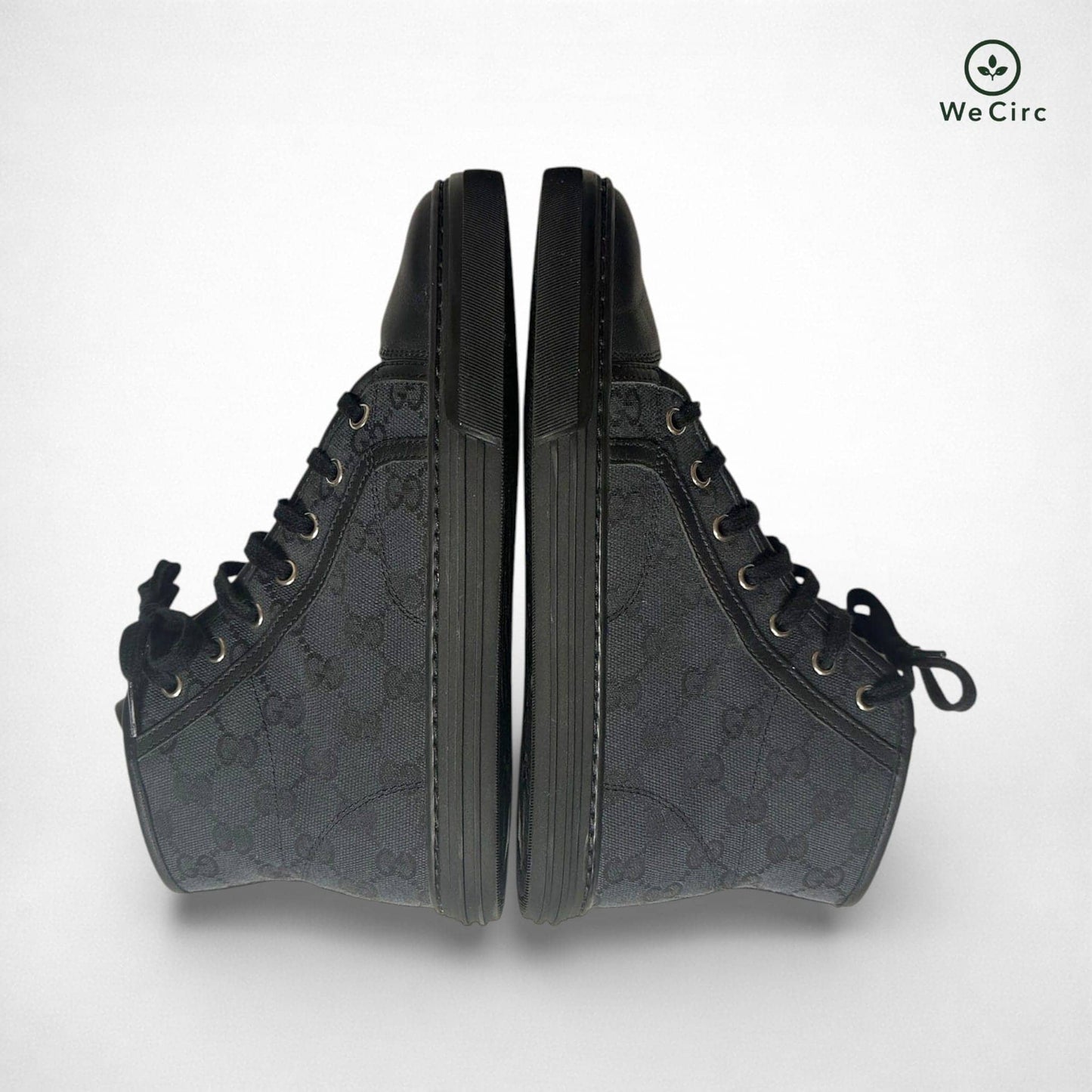 GG High Top Canvas Sneaker Schwarz 37.5 - Detailbild